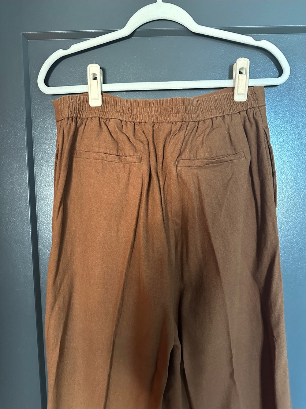 Banana Republic Brown Cropped Wide-Leg Pants - Picture 6 of 7